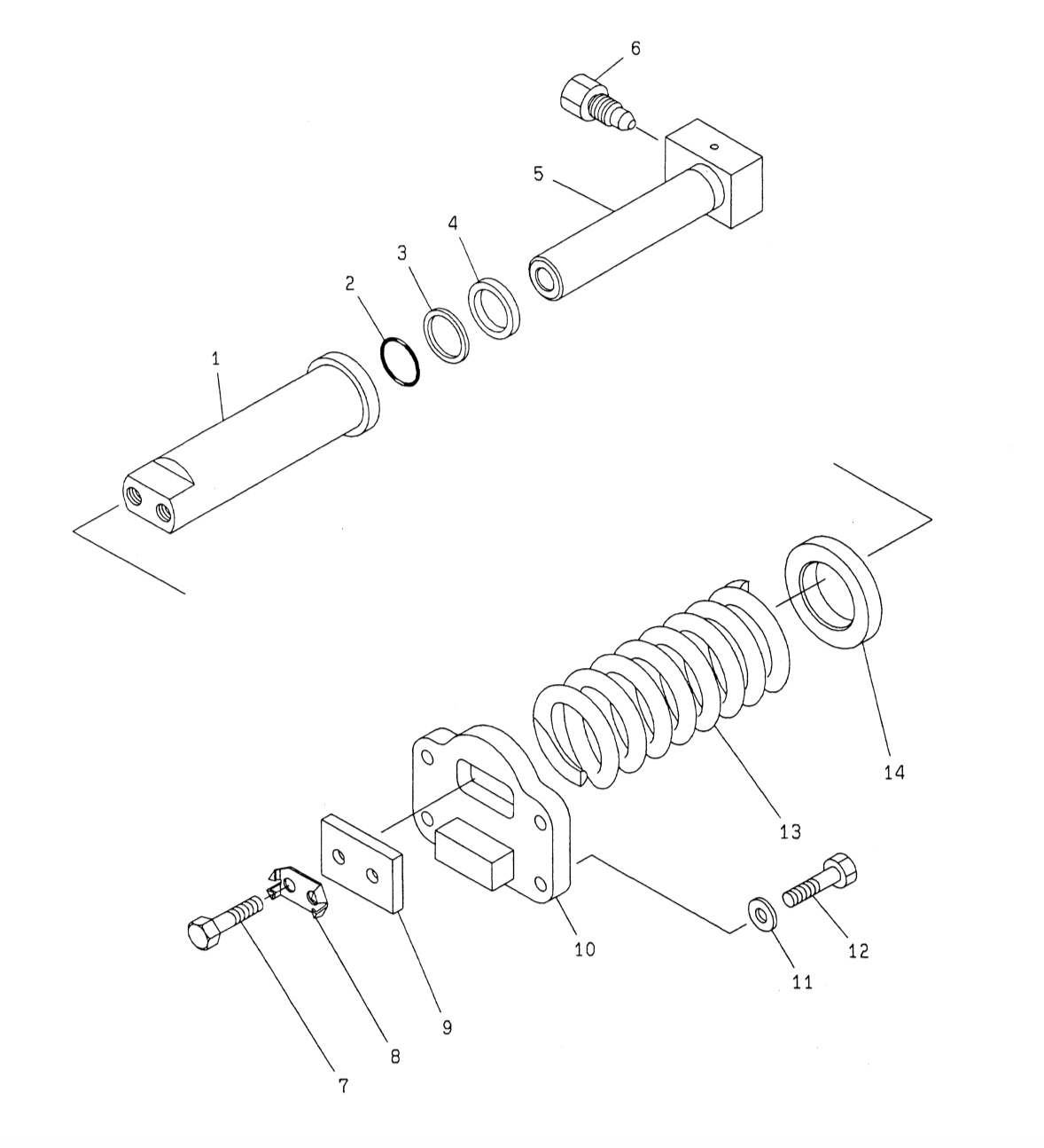 KIT JOINT DE VERIN TENDEUR DE CHENILLE IHI 20JX