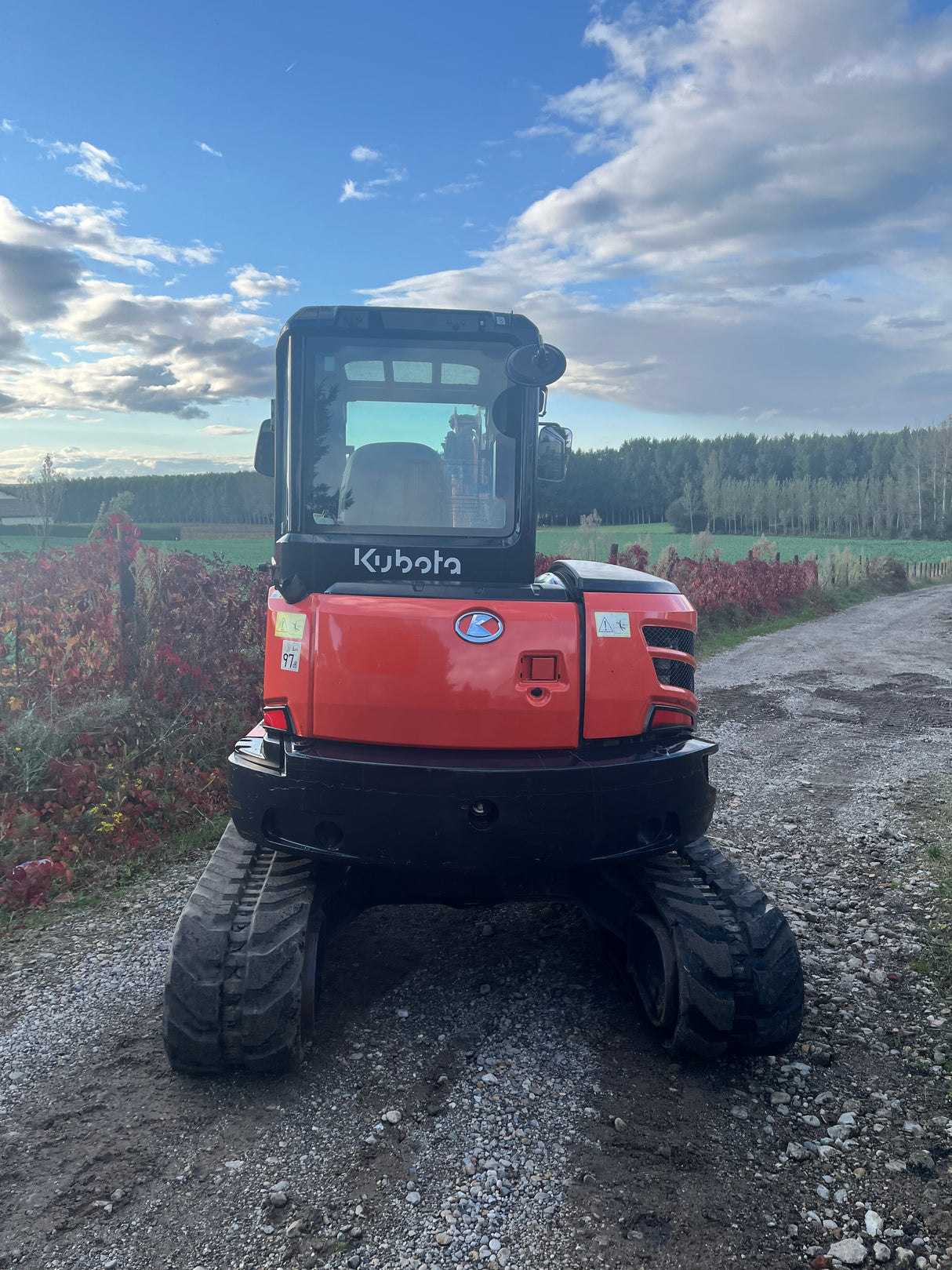 MINI PELLE KUBOTA U55-4